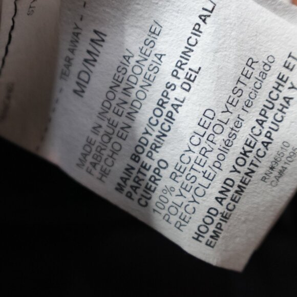 Under Armour Womens Jacket Medium Black Full Zip Storm Northwestern NEW - Picture 6 of 12